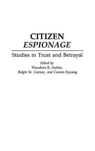 Citizen Espionage cover