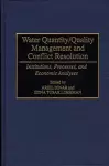 Water Quantity/Quality Management and Conflict Resolution cover