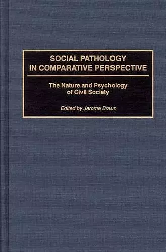 Social Pathology in Comparative Perspective cover