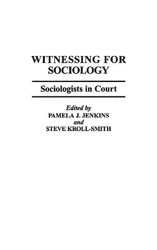 Witnessing for Sociology cover