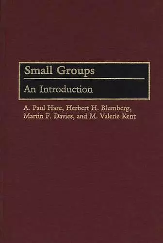 Small Groups cover