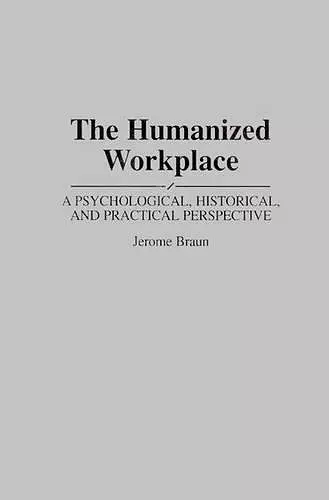The Humanized Workplace cover