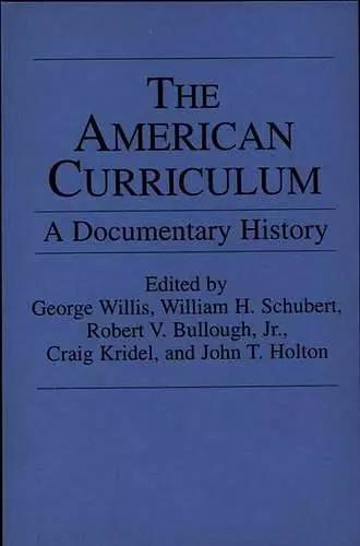 The American Curriculum cover