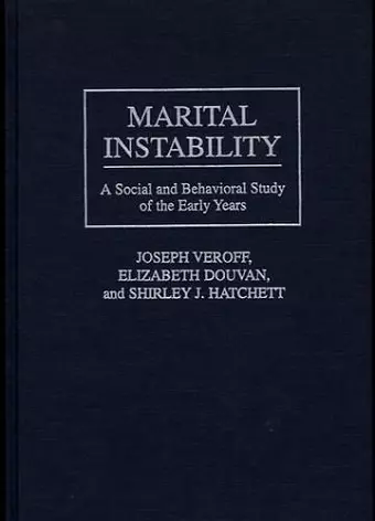 Marital Instability cover