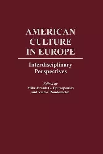 American Culture in Europe cover