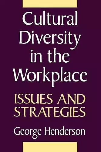 Cultural Diversity in the Workplace cover