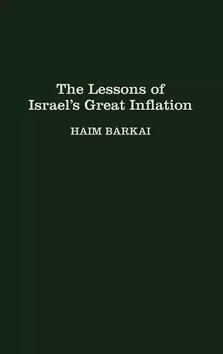 The Lessons of Israel's Great Inflation cover