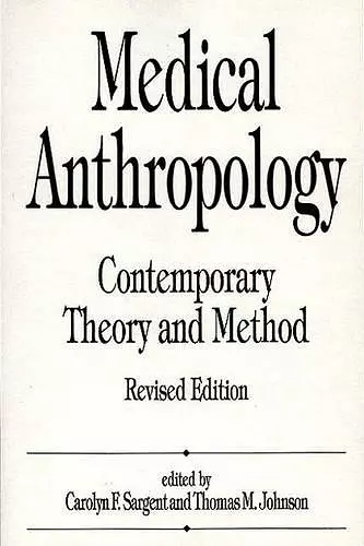 Medical Anthropology cover