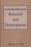 Evaluating Public Sector Research and Development cover