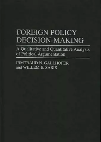Foreign Policy Decision-Making cover