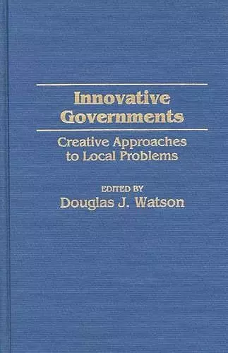 Innovative Governments cover