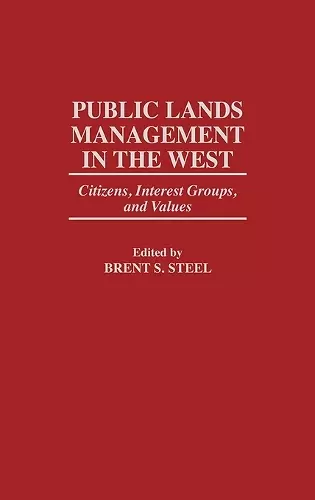 Public Lands Management in the West cover