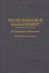 Water Resource Management cover