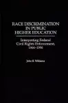 Race Discrimination in Public Higher Education cover