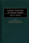 Judicial Protection of Human Rights cover