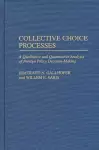 Collective Choice Processes cover