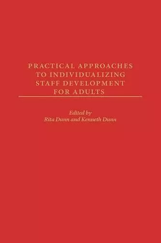 Practical Approaches to Individualizing Staff Development for Adults cover
