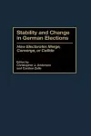 Stability and Change in German Elections cover