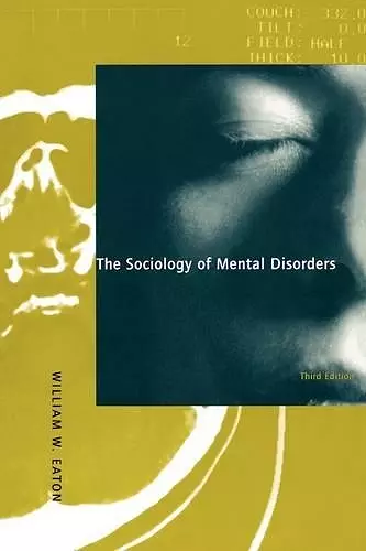 The Sociology of Mental Disorders, 3rd Edition cover