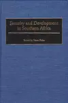 Security and Development in Southern Africa cover