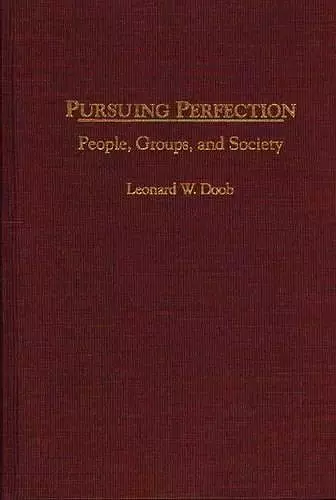Pursuing Perfection cover