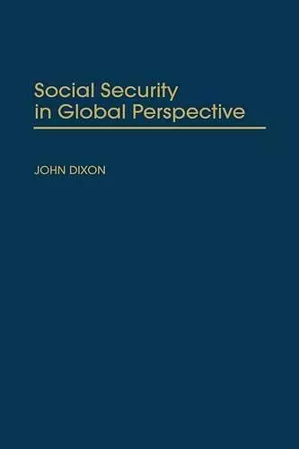 Social Security in Global Perspective cover