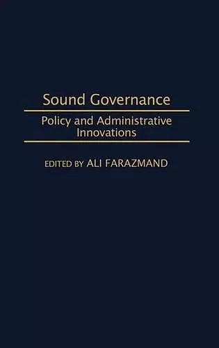 Sound Governance cover