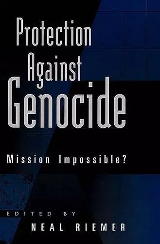 Protection Against Genocide cover