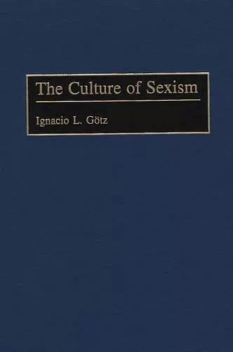 The Culture of Sexism cover