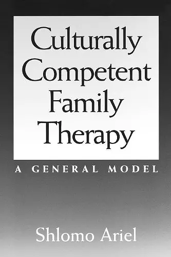 Culturally Competent Family Therapy cover