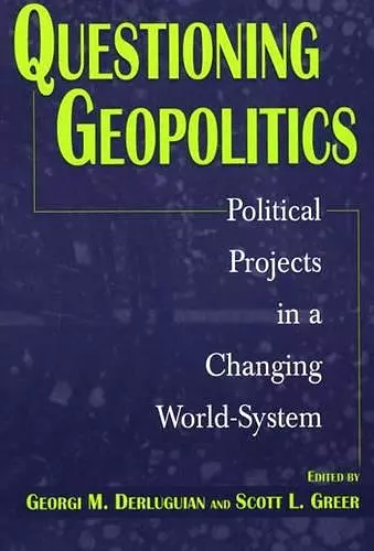 Questioning Geopolitics cover