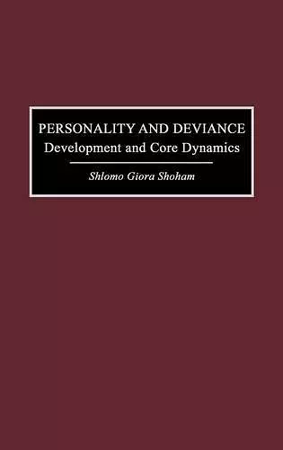 Personality and Deviance cover