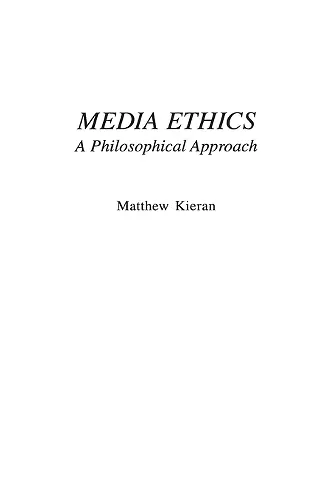 Media Ethics cover