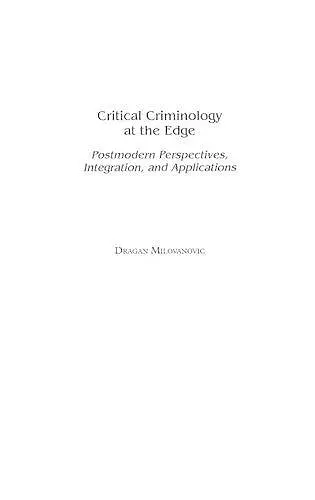 Critical Criminology at the Edge cover