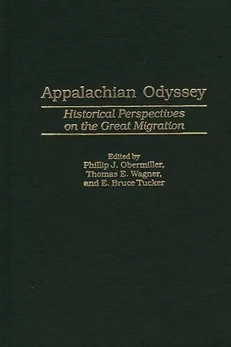 Appalachian Odyssey cover