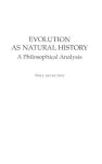 Evolution as Natural History cover