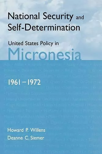 National Security and Self-Determination cover