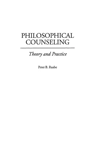 Philosophical Counseling cover