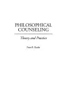 Philosophical Counseling cover