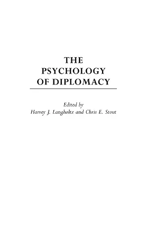 The Psychology of Diplomacy cover