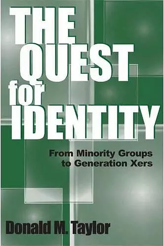 The Quest for Identity cover