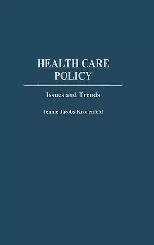 Health Care Policy cover