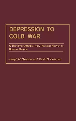 Depression to Cold War cover