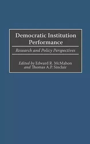 Democratic Institution Performance cover