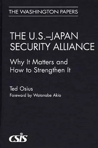 The U.S.-Japan Security Alliance cover