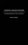 Criminal Belief Systems cover