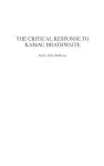 The Critical Response to Kamau Brathwaite cover