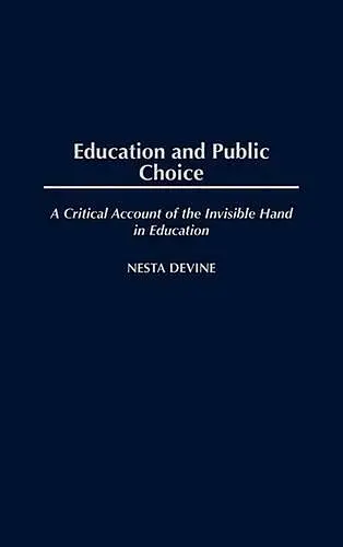 Education and Public Choice cover