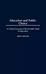 Education and Public Choice cover