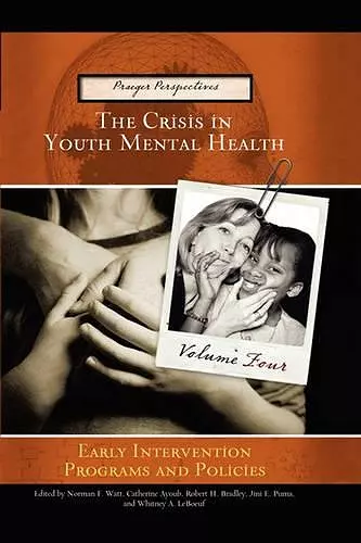The Crisis in Youth Mental Health cover